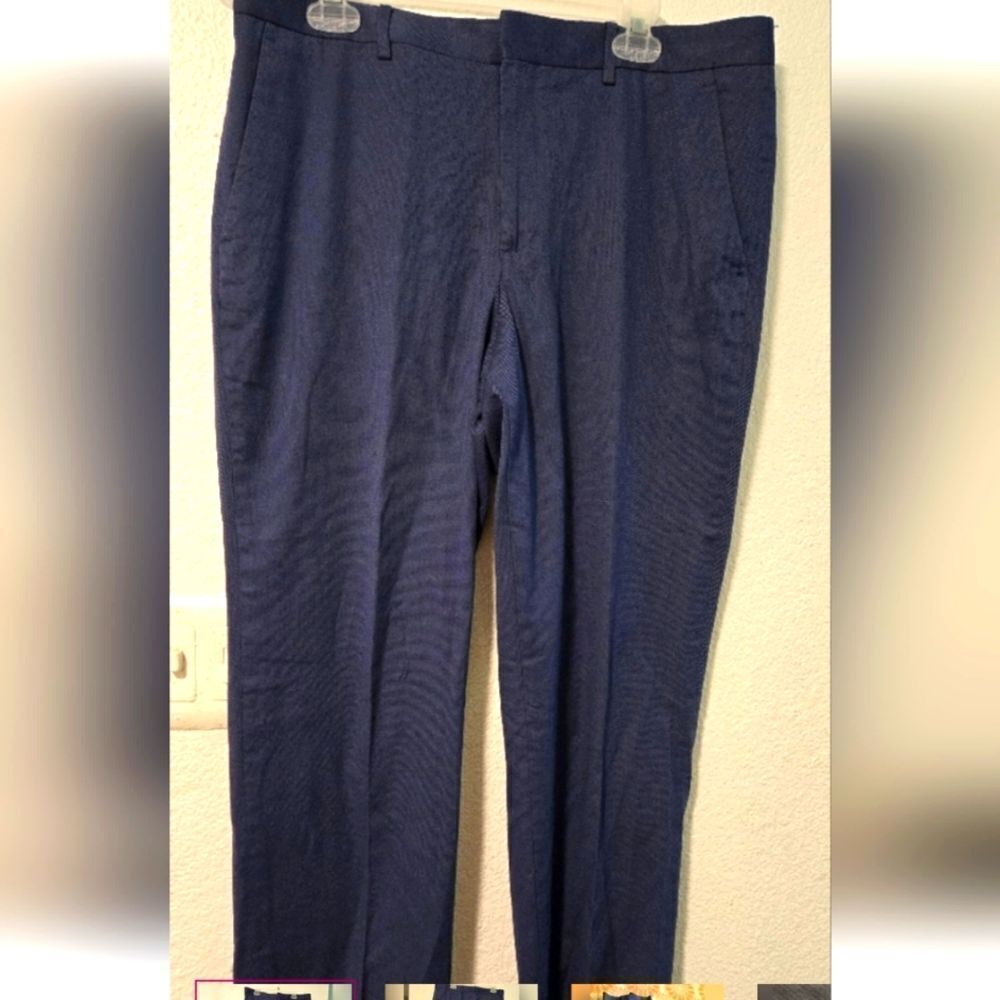 Express Blue Chinos for a Polished Look